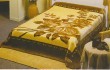 King Solaron Golden Floral Mink Blanket