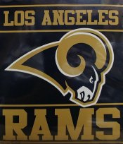 NFL Queen Rams Mink Blanket