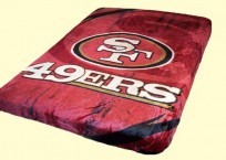 King NFL 49ers Mink Blanket