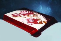 Wonu Aroma Queen Flower Allie Mink Blanket