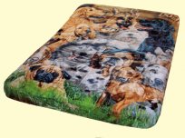 Luxury Signature Queen Dog Pile Mink Blanket