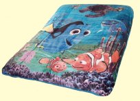 Twin Nemo Buddies Mink Blanket