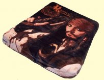 Twin Pirates Jack Sparrow Mink Blanket