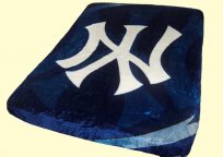 Queen MLB Yankees Mink Blanket