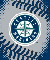 Twin MLB Seattle Mariners Mink Blanket