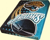 Twin NFL Jaguars Mink Blanket