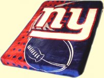 Twin NFL Giants Mink Blanket