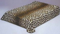 Queen Solaron Brown Leopard Mink Blanket