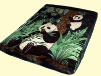 Solaron King Panda Mink Blanket
