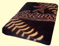 Twin MLB Houston Astros Mink Blanket