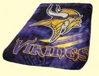 Twin NFL Vikings Mink Blanket