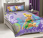 Full-Size Disney Tinkerbell Bedding 4PC Comforter Set
