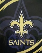 NFL Queen Saints Mink Blanket