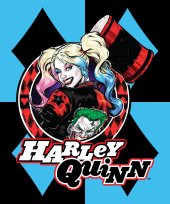 Twin Harley Quinn Mink Blanket