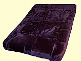 Solaron Twin/Full purple mink blanket
