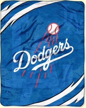 King Size MLB Dodgers Royal Plush Blanket