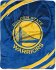 King NBA Golden State Warriors Mink Blanket