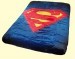 Twin Superman Shield Mink Blanket