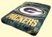 Queen NFL Packers Royal Plush Mink Blanket