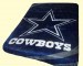 Queen NFL Cowboys Royal Plush Mink Blanket