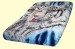 Luxury Queen Signature Collection White Tigers Mink Blanket