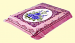 Solaron King Pink Floral Mink Blanket